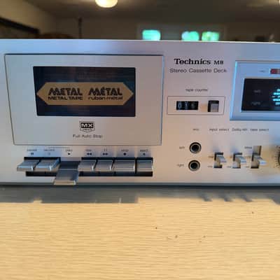 Technics RS - M8 Stereo Cassette Deck Made In Japan FULL FRESH SERVICE NICE!🎶 image 5