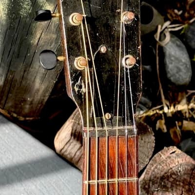 Gibson L-00 1933 - rare 1st year w/a Small Center Sunburst finish w/an Elevated Fingerboard ! image 7