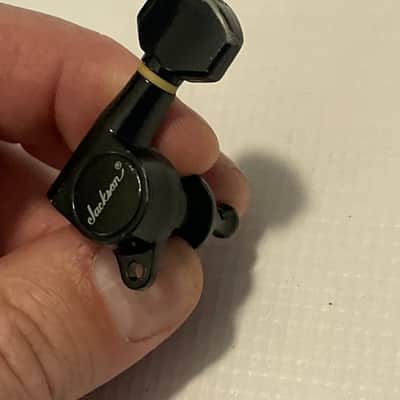 1980's Japan Charvel Jackson Deluxe Series R Logo Tuners Tuning Pegs 6 In Line image 6
