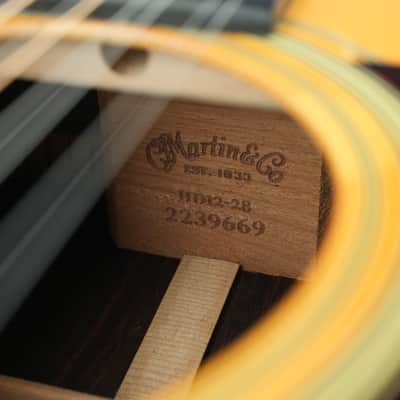 Martin HD12-28 Indian Rosewood Spruce 2019 image 11