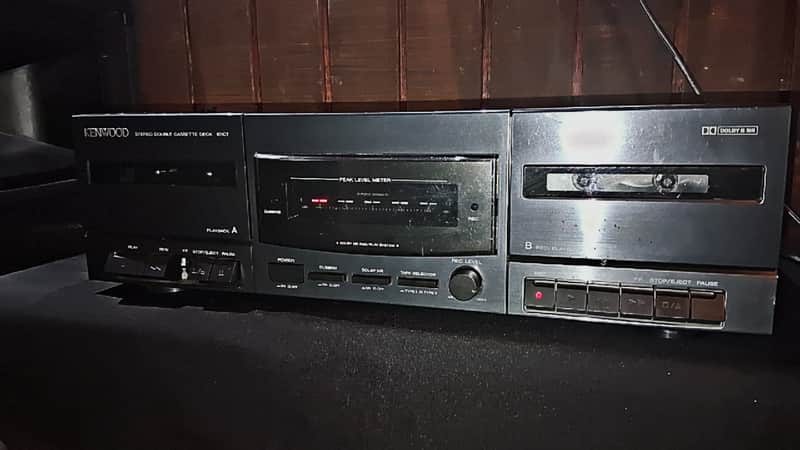 Kenwood CT-101 Stereo Cassette Deck – Vintage Tape Player image 1