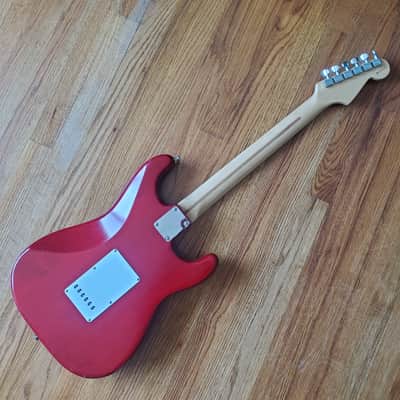Fender Highway One Stratocaster Left Handed || Transparent Red Lefty image 12