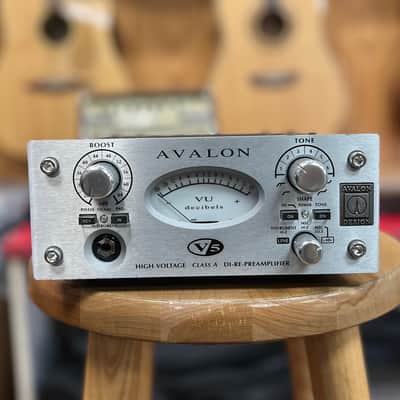 USED Avalon V5 Pure Class A DI-Re-Microphone Preamplifier image 2