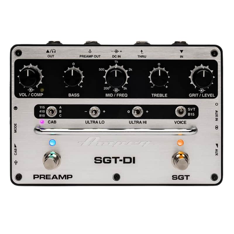 Ampeg SGT-DI Bass Preamp and DI Pedal image 1