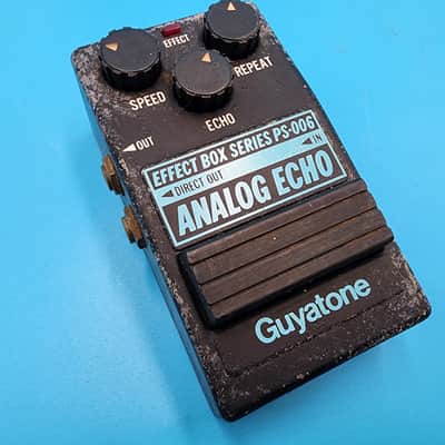 Rare 80s Guyatone PS-006 Analog Echo Guitar Effect Pedal Bass Japan DM-2 MN3005 image 8