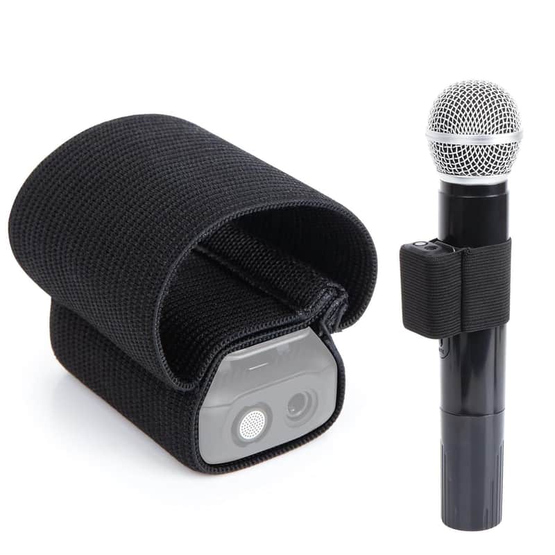 Hand Microphone Elastic Sleeve For Dji Mic, Dji Microphone Elastic Sleeve Accessories For Speech, Interview Camera, Wedding Handheld Microphone image 1
