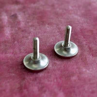 Vintage 1952 1953 Gibson Les Paul Goldtop Trapeze Tailpiece mounting feet Es225 image 1