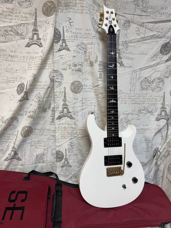 PRS Dave Navarro SE White Gold Hardware Excellent Condition! image 1