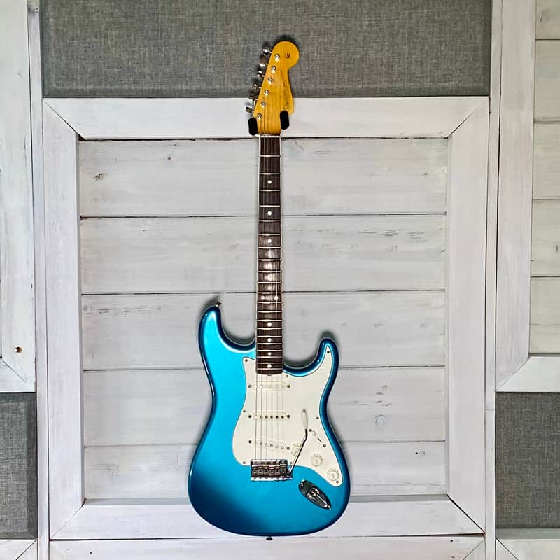 Fender Eric Johnson Stratocaster with Tweed Case 2014 - Lucerne Aqua Firemist image 1