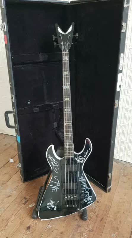 Dean Demonator  2008 SAXON Stage Used Artist Owned & Fully Signed Guitar image 1
