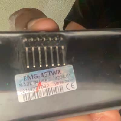 EMG 45TWX Bass Pickup/EMG PAX Five String Precision  2020-2024 - Bass pickup package image 7