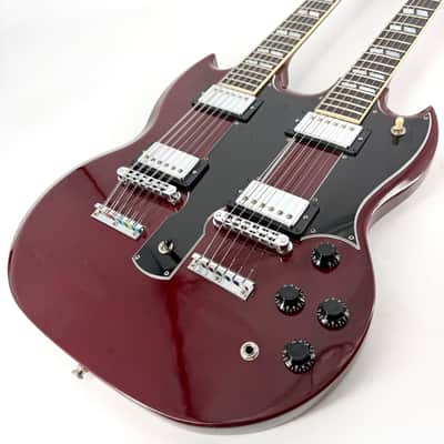 2001 Gibson EDS-1275 Double Neck – Cherry Bild 2