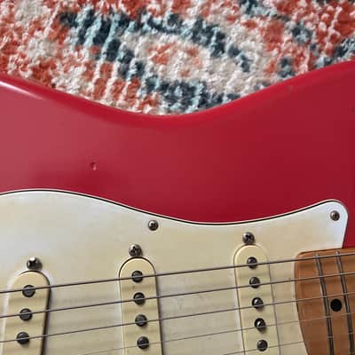Fender Vintera Road Worn '50s Stratocaster 2020 - 2021 - Fiesta Red image 10