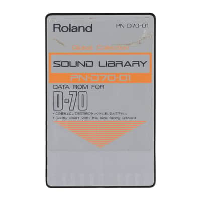Roland PN-D70-01 Sound Library ROM Card for D-70