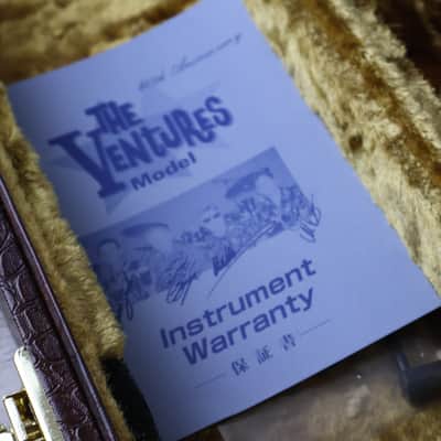 2002 Aria VM-02 "The Ventures" 40th Anniversary Limited Edition Model (Metallic Blue) image 17