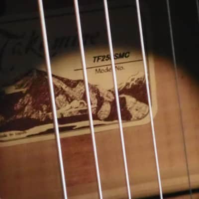 *RARE NEAR MINT* 2004 Takamine TF250SMC Spruce/Maple Jumbo image 10