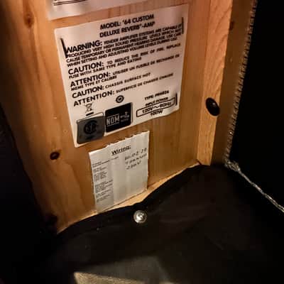 Fender 64 Custom Deluxe Reverb Handwired 2022 image 7