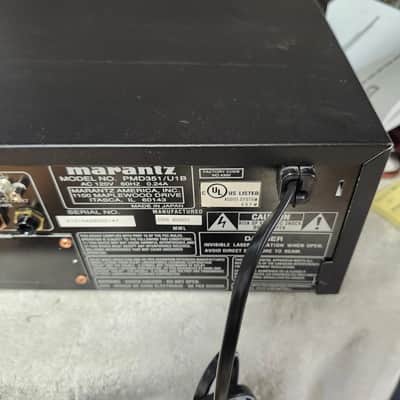 Very Clean Rebuilt Marantz Model: PMD351 Combo Cassette Deck & CD Player image 12
