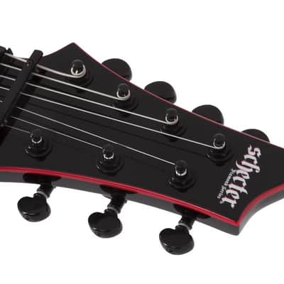 Schecter Sullivan King Banshee-7 FR-S - Obsidian Blood (2485) image 5