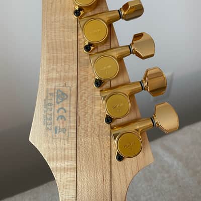 Ibanez Prestige RG657AHM-GDF 2018 - Gold Flat image 8
