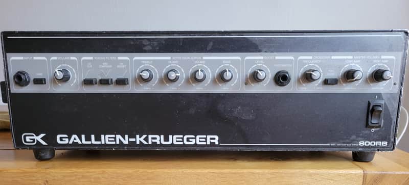 Gallien-Krueger 800RB 300 / 100-Watt Bi-Amp Bass Amp Head | Reverb UK