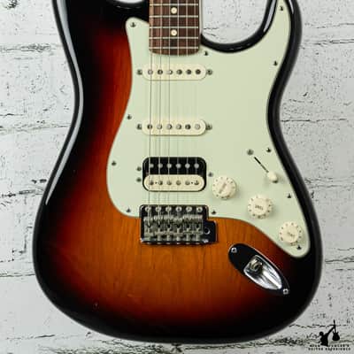 2013 Fender American Standard Stratocaster HSS Shawbucker Sunburst w/ HSC image 1