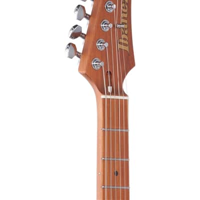 Ibanez Prestige AZ 2204F Electric Guitar with Case Ice Blue Metallic image 4