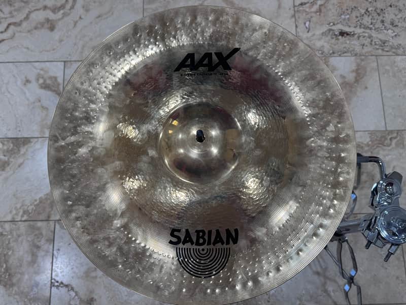 ∏∏∏Used Sabian 19" AAX X-Treme Chinese Cymbal 2005 - 2018 - Brilliant In Very Good Condition∏∏∏ image 1