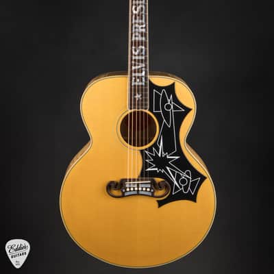 1997 Gibson Limited Edition Elvis Presley SJ-200 Antique Natural #114 of 250 #90107002 image 2