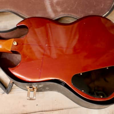Gibson Melody Maker III 1968 - Sparkling Burgundy Metallic Bild 11