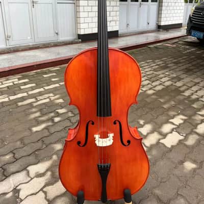 Copy Stradivari style Cello 4/4 Old spruce , 100% Hand Made with Bag/Bow#15952 image 2