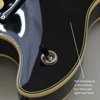 Schecter Corsair Semi Hollow Guitar Black B-Stock 0653 image 8