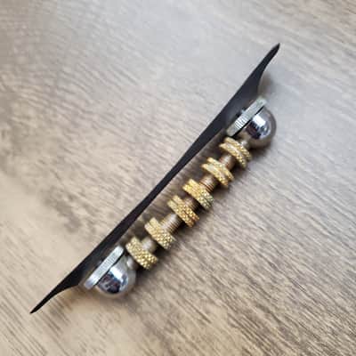 1960s Gretsch Space Control Bridge with Rosewood Base image 4