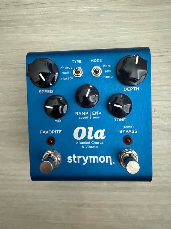 Strymon Ola dBucket Chorus and Vibrato 2010 - Present - Blue