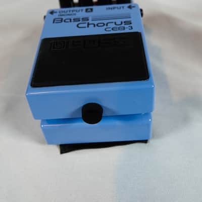 Boss CEB-3 Bass Chorus (Dark Gray Label) 2001 - Present - Blue image 2