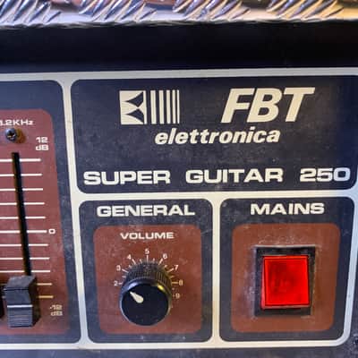 FBT Elettronica Super Guitar 250. Built into homemade box. image 2