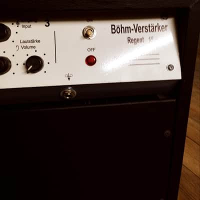 Bohm-Verstarker Regent 15 - German Tube Combo Amp from 70s image 5