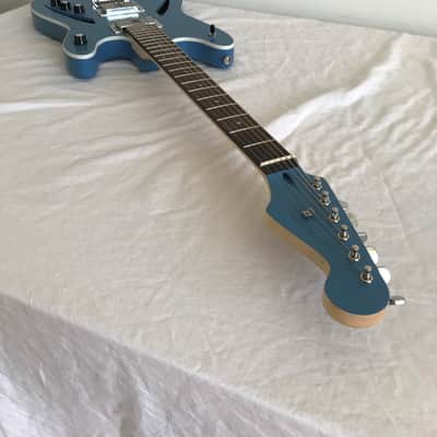 Electric Guitar - Blue Semi Hollow image 6