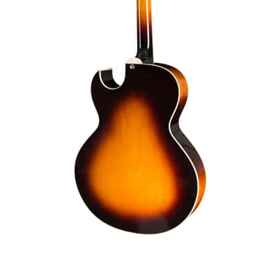 Eastman AR372CE-SB Archtop Hollow Body Electric Sunburst w/ Hard Case image 3