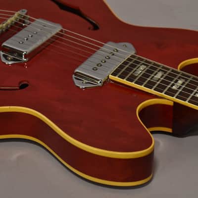 1967 Gibson ES-330TDC Hollowbody Electric Guitar Cherry Red w/HSC image 8