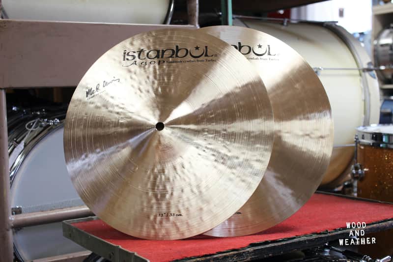 Istanbul Agop 13" Mel Lewis 1982 Hi-Hats 734/846g image 1