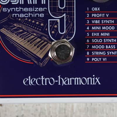 Electro-Harmonix SYNTH9 Synthesizer Machine Pedal Electric Guitar Effects Pedal image 4