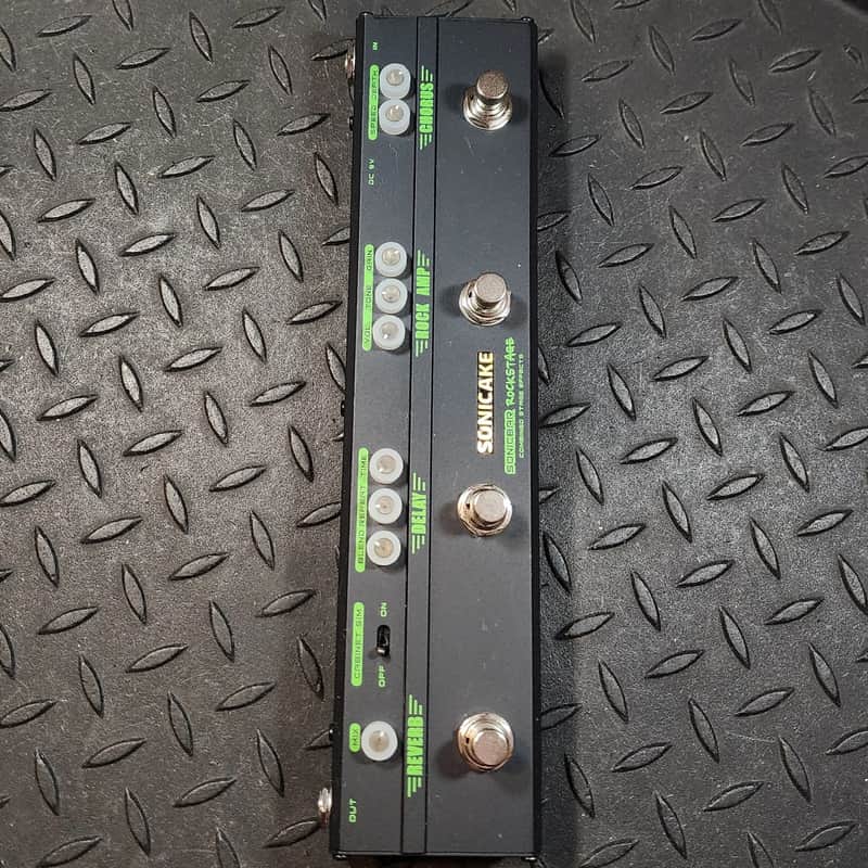 Sonicake SonicBar RockStage Multi Effects Pedal Chorus Distortion Delay Reverb image 1