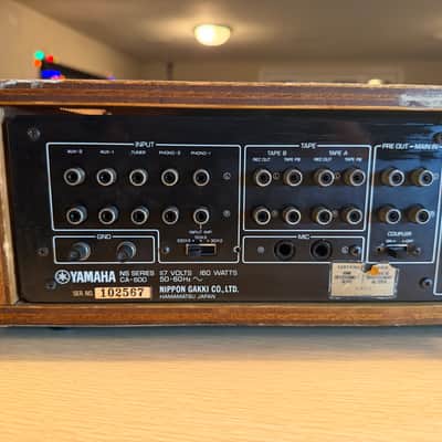Yamaha CA-600 Vintage Integrated Stereo Amplifier REFINISHED Full Fresh Service! image 12