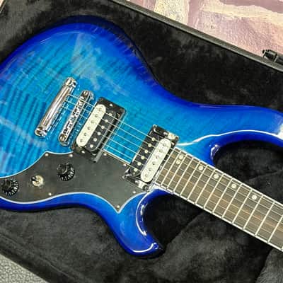 Gibson Victory Figured Cobalt Burst New Unplayed Auth Dlr 6lbs11oz #250 image 4