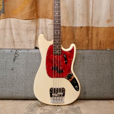 Fender Mustang Bass 1966 - White image 1