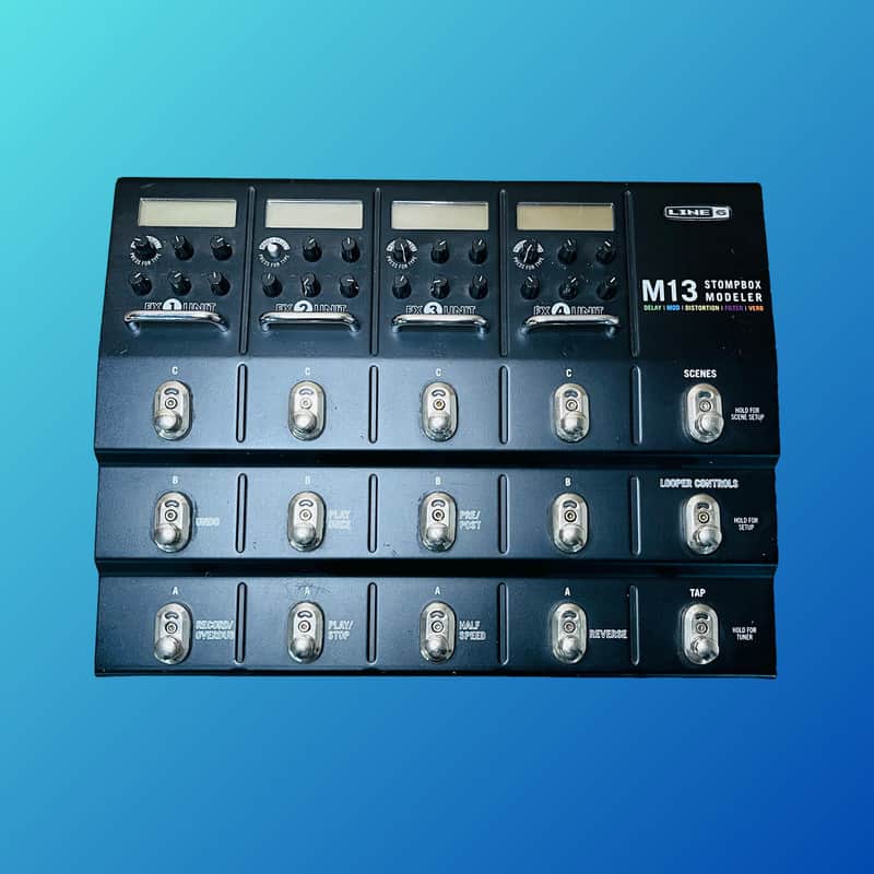 ギター LINE6 M13 Stompbox Modeler Line 6 M13 Stompbox Modeler Pedal | Sweetwater