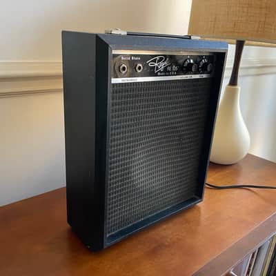 Vintage 1960s Regal RE-105 Electric Guitar Amplifier Silvertone image 2