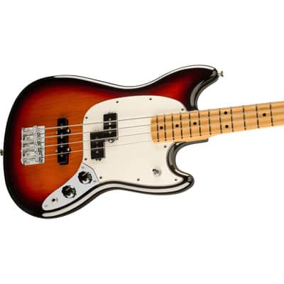 Fender Player II Mustang PJ Short Scale Bass - 3-Color Sunburst image 2