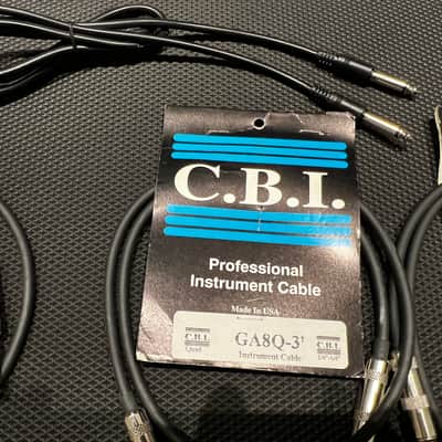 CBI Cables GA8Q-3 & GA3-3 Mid 90’s - Black image 6